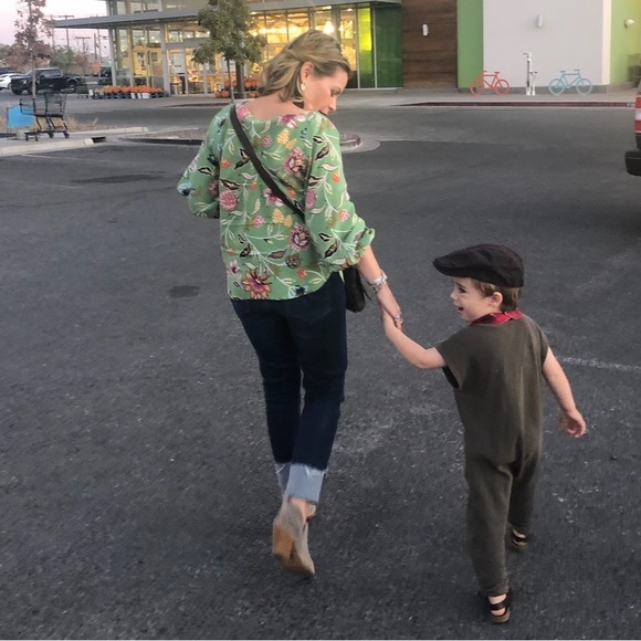 Loft colorful floral top - Picture 5 of 7